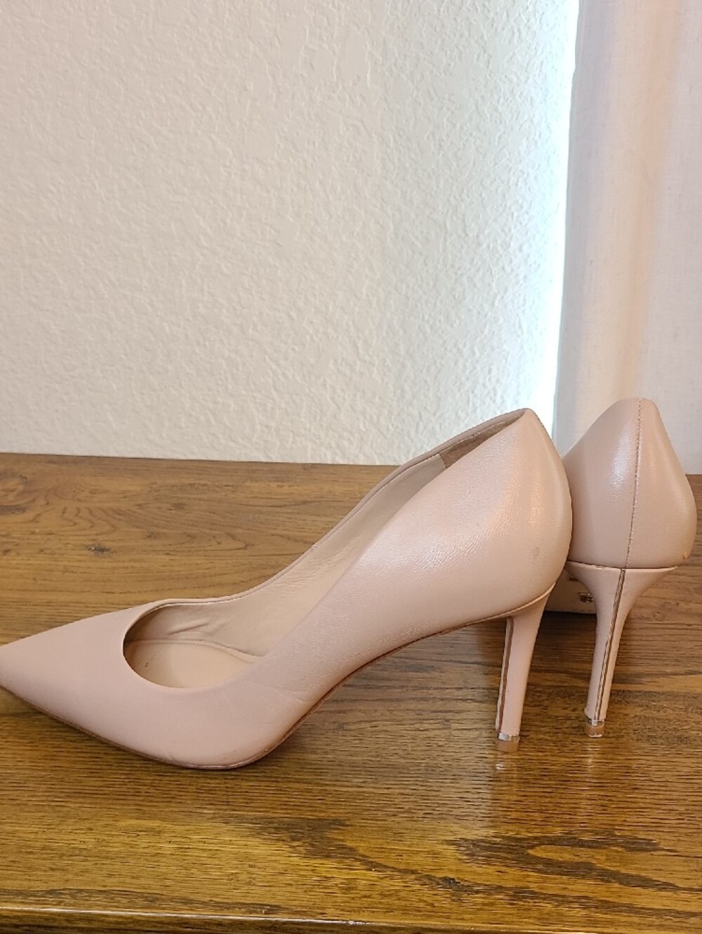 Ted Baker London Pointed Toe Pumps in Blush Pink